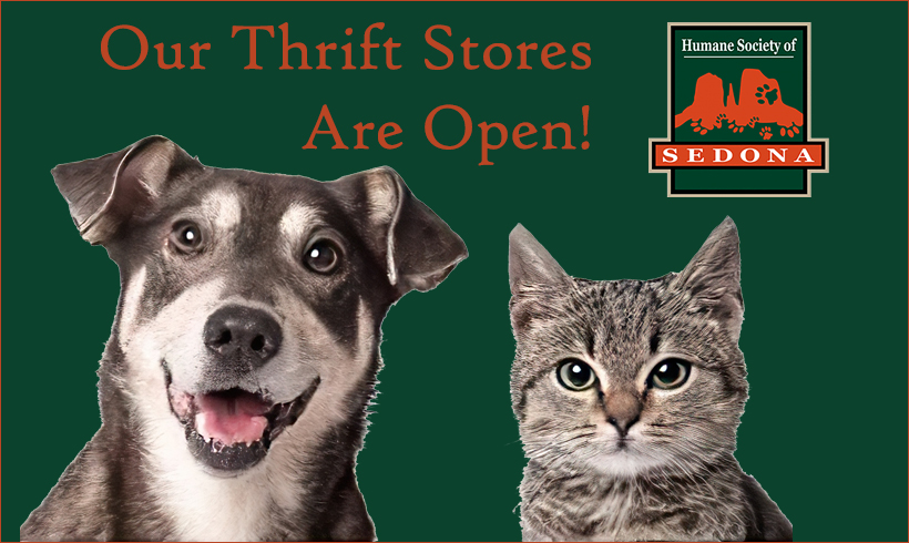 Press Release:  The Humane Society Thrift Stores Open with Care
