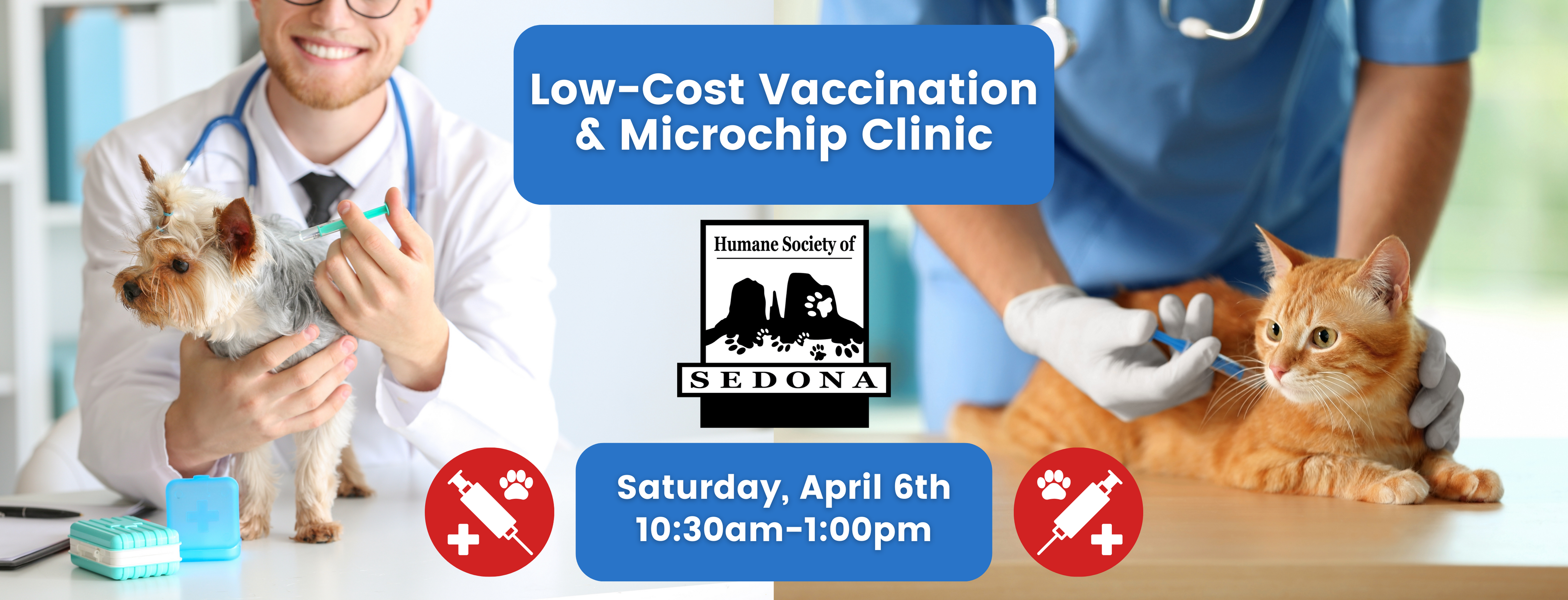 Humane society immunization store clinic