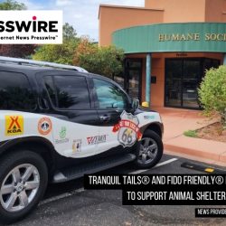 Tranquil Tails® and FIDO Friendly® Magazine Partner to Support Animal Shelters and Pet Adoption